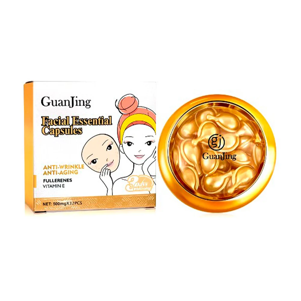 Paquete con 32 capsulas de suero facial con extracto de vitamina e pa…