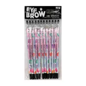 Paquete de 12 lápices en color negro para cejas o labios / macaron / …