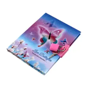 Diario pequeño con candado y hojas con estampado, variedad de diseños…