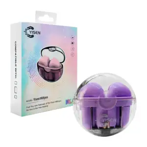 1pza Audífonos / auriculares inalámbricos tipo earphones, con estuche…