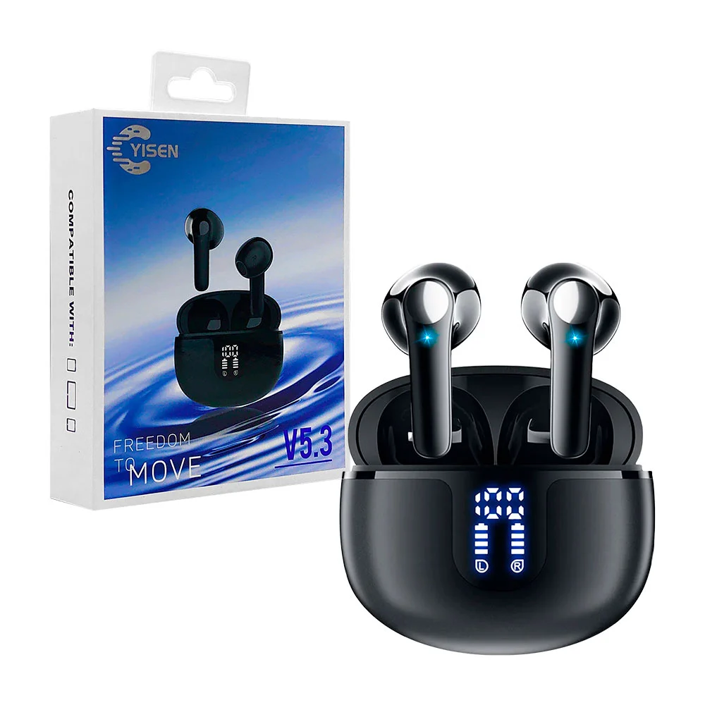 Audífonos inalámbricos bluetooth yisen m84 pro con estuche de carga, …