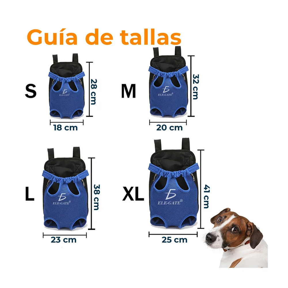 Mochila de tela transpirable para transportar mascotas, variedad de c…