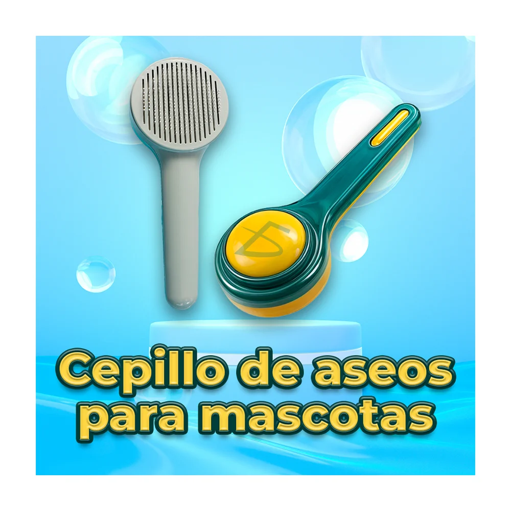 Cepillo redondo para quitar el pelo de las mascotas / mas.07.13
