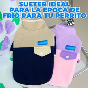 Abrigo de algodón de felpa para perros en otoño e invierno / mas.27.3