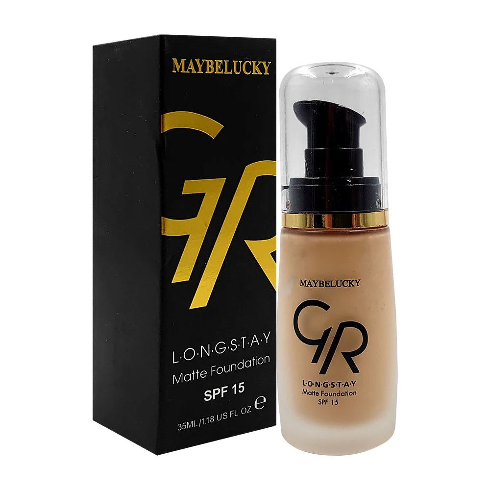 Base de maquillaje líquida matte con spf 15, 35ml, variedad de tonos …