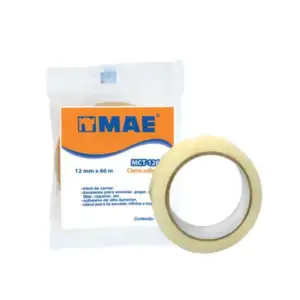 1pza Cinta adhesiva transparente mae, 12mmm x 66m / mct-1265