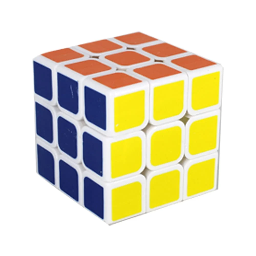1pza Cubo rubik 3x3x3 magic cube de 6 caras multicolor con bordes bla…