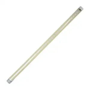 1pza Regleta led de plástico t8 de 60cm, 9w / mg02101