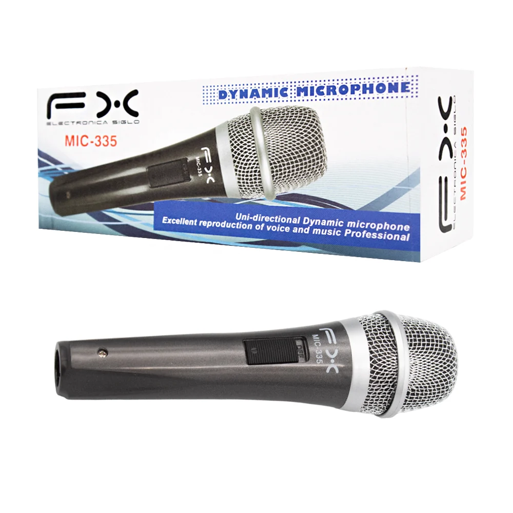 Micrófono profesional alámbrico universal, unidireccional, con cable …