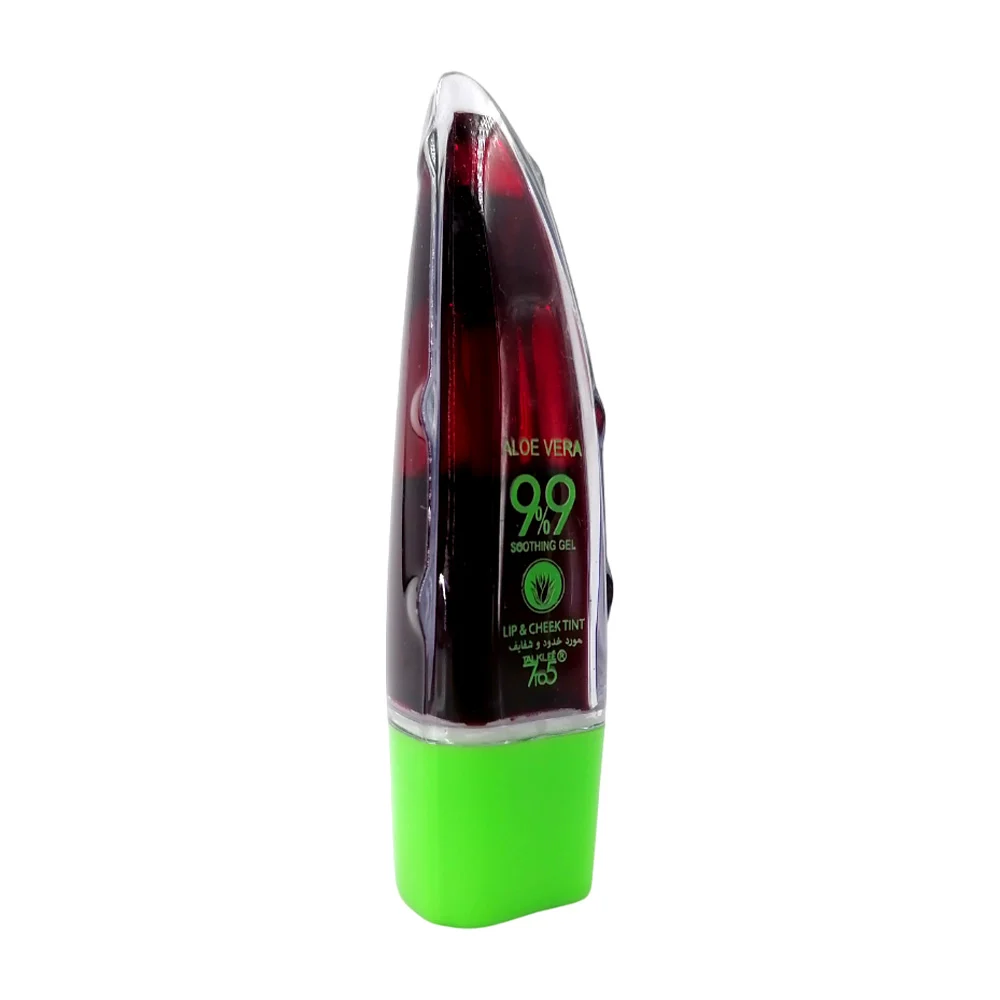 Tinta para labios, con extracto y forma de aloe vera, variedad de ton…