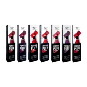 1pza Labial cremoso powder puff lippie 12ml, variedad de tonos / tk-2…