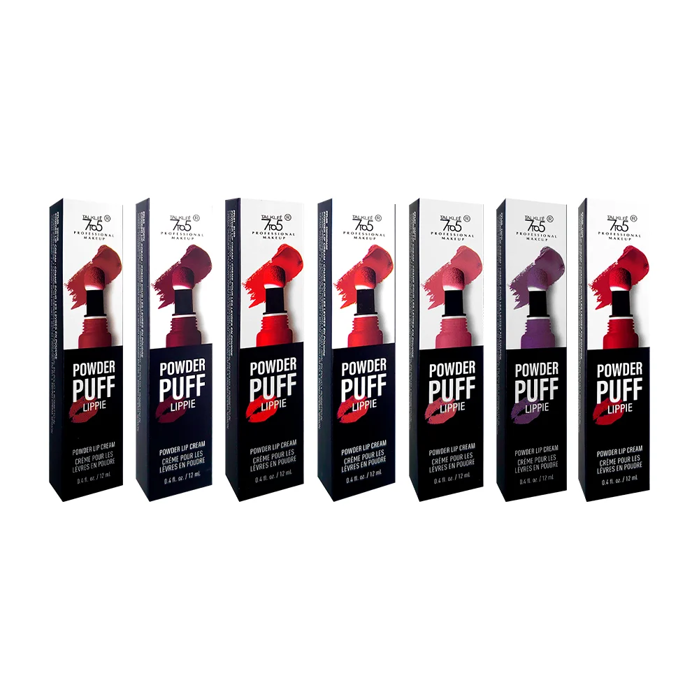 1pza Labial cremoso powder puff lippie 12ml, variedad de tonos / tk-2…
