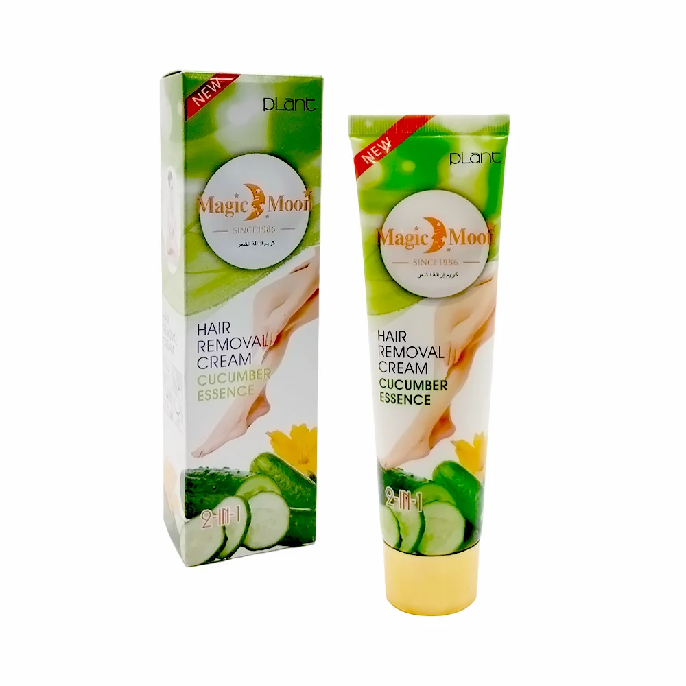 Crema depiladora 2 en 1 con esencia de pepino 100g / magic moon / 839…