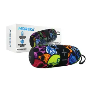 Bocina altavoz inalámbrica moreka bluetooth con correa y protección i…