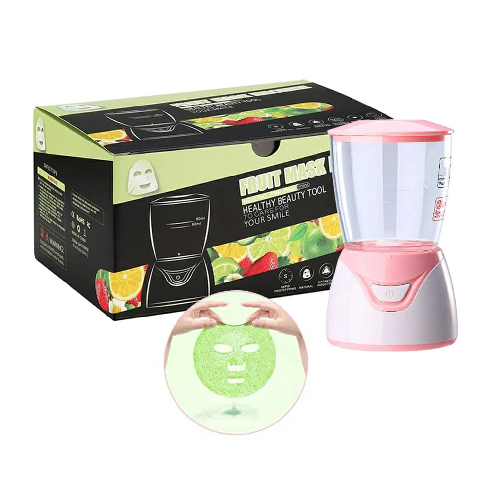 Máquina eléctrica fruit mask machine pequeña con molde de silicón para hacer mascarilla facial / mp-22