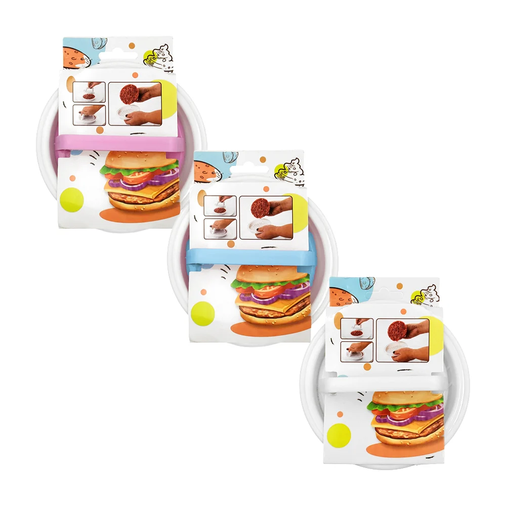 Molde tipo prensa manual para carne de hamburguesa, variedad de color…