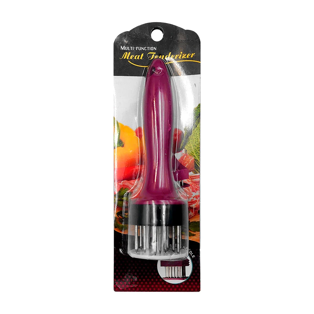 Ablandador manual con 16 agujas para carne, variedad de colores / mea…