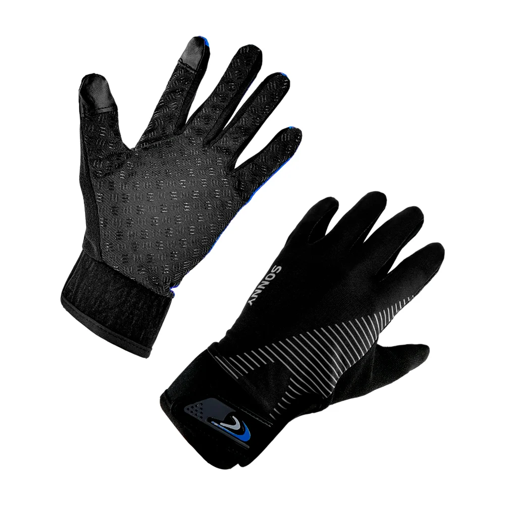 Par de guantes antideslizantes de tela licra multifuncional para moto…