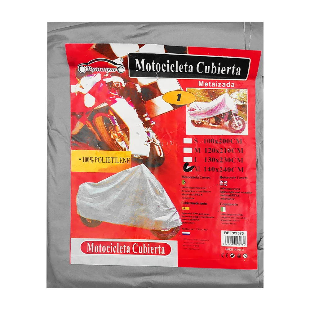 Funda cubierta lisa para motocicleta 140x240cm o 130x230cm / mtz2l / …