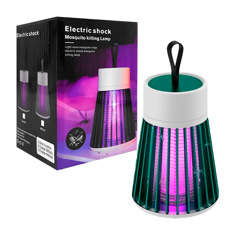 Lámpara eléctrica mata mosquitos, variedad de colores / electric shoc…