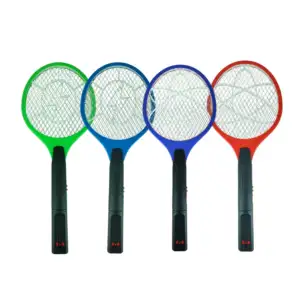 Raqueta electrica grande mata mosquitos, variedad de colores / mwq-05…