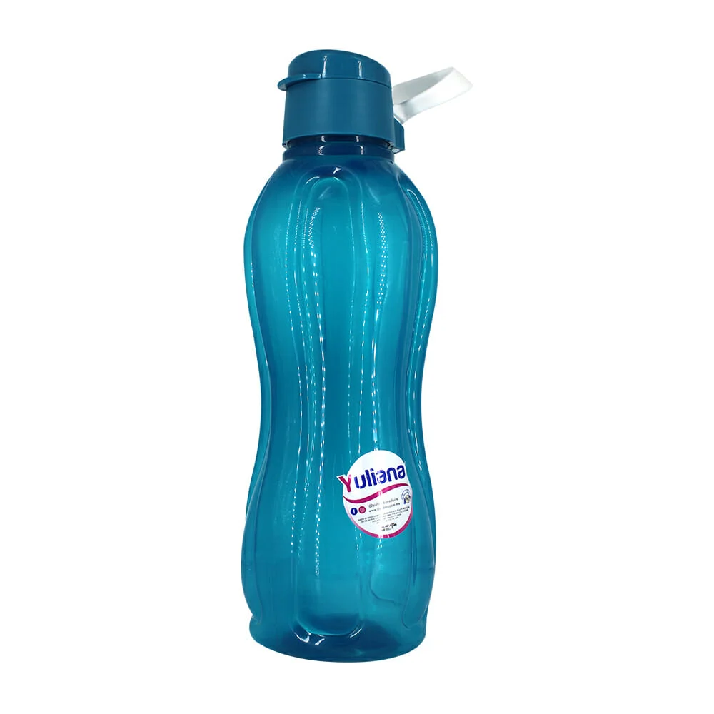 Botella de plástico translúcido con agarradera 1100ml, variedad de co…