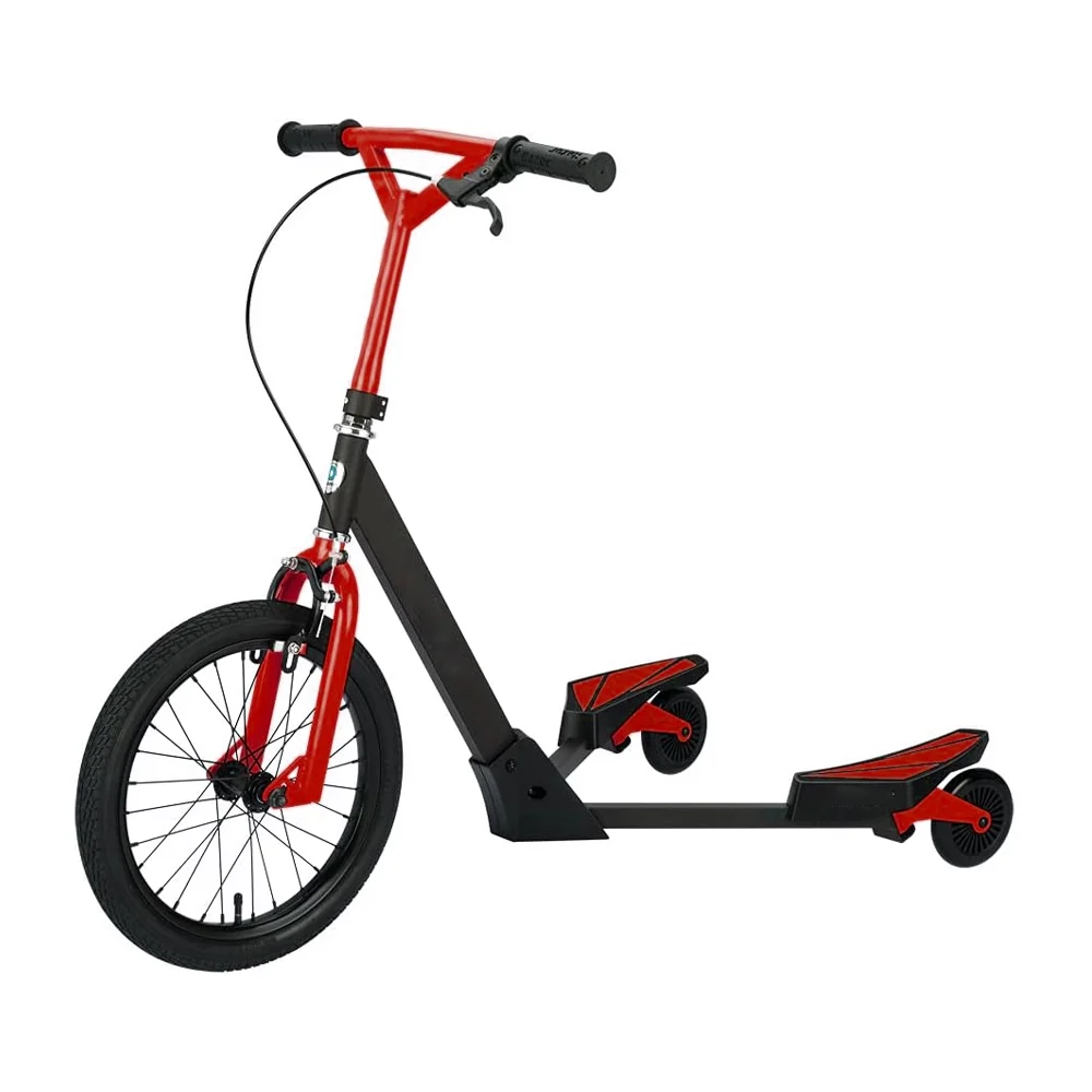 Scooter metálico ensamblable de 3 ruedas con diseño aerodinámico, var…