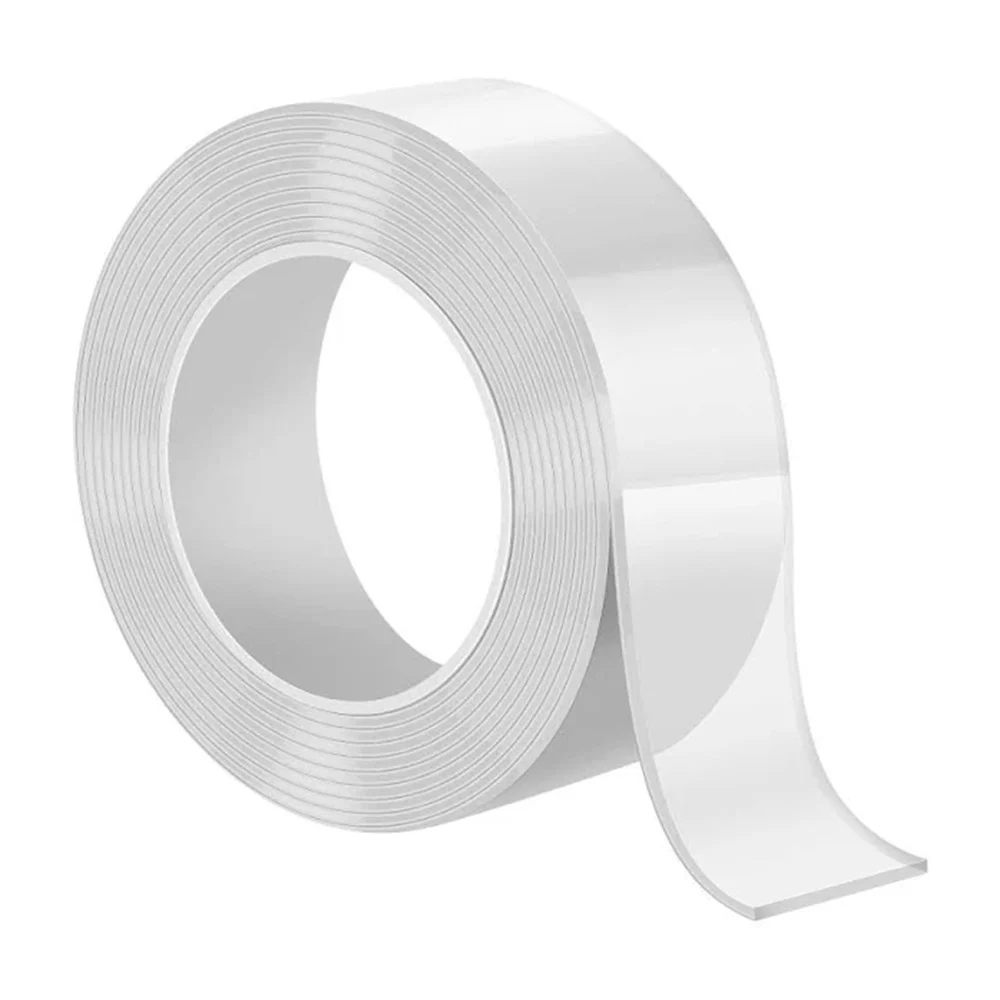 Cinta de gel doble cara transparente con 2m y 2.4cm de ancho / n2402