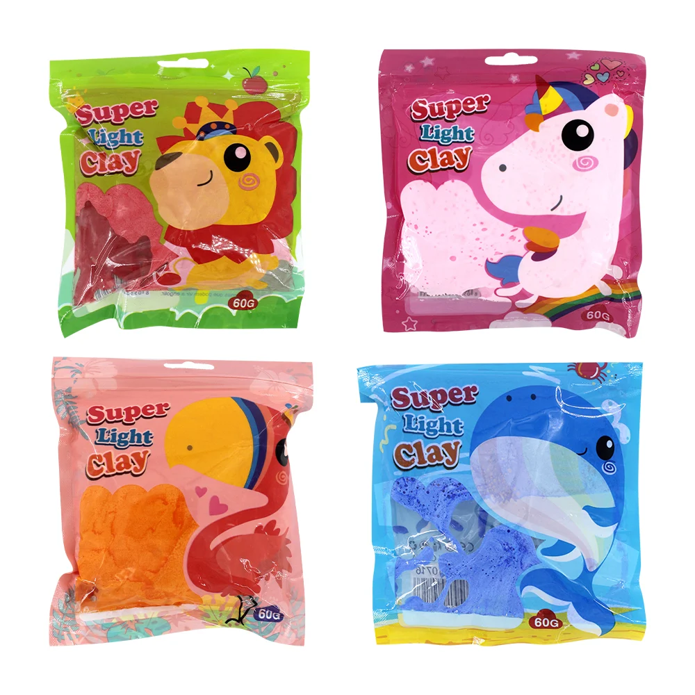 1pza Squeeze foamy moldeable con diseño de animales 60g, variedad de …