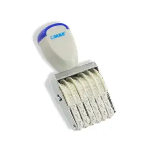 Sello numerador lineal mae de 6 dígitos, 4mm / num-6