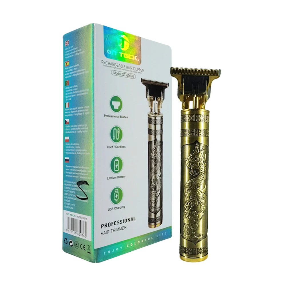 Máquina trimmer inalámbrica con 4 cabezales intercambiables para cort…