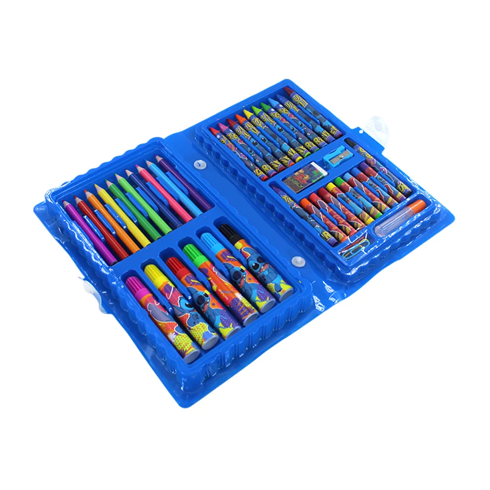 Estuche set de arte con 42 accesorios para colorear de stitch / pocke…