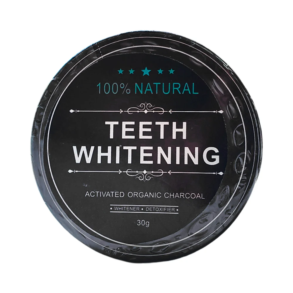 Polvo de carbón activo orgánico para blanqueamiento de dientes, 30g /…