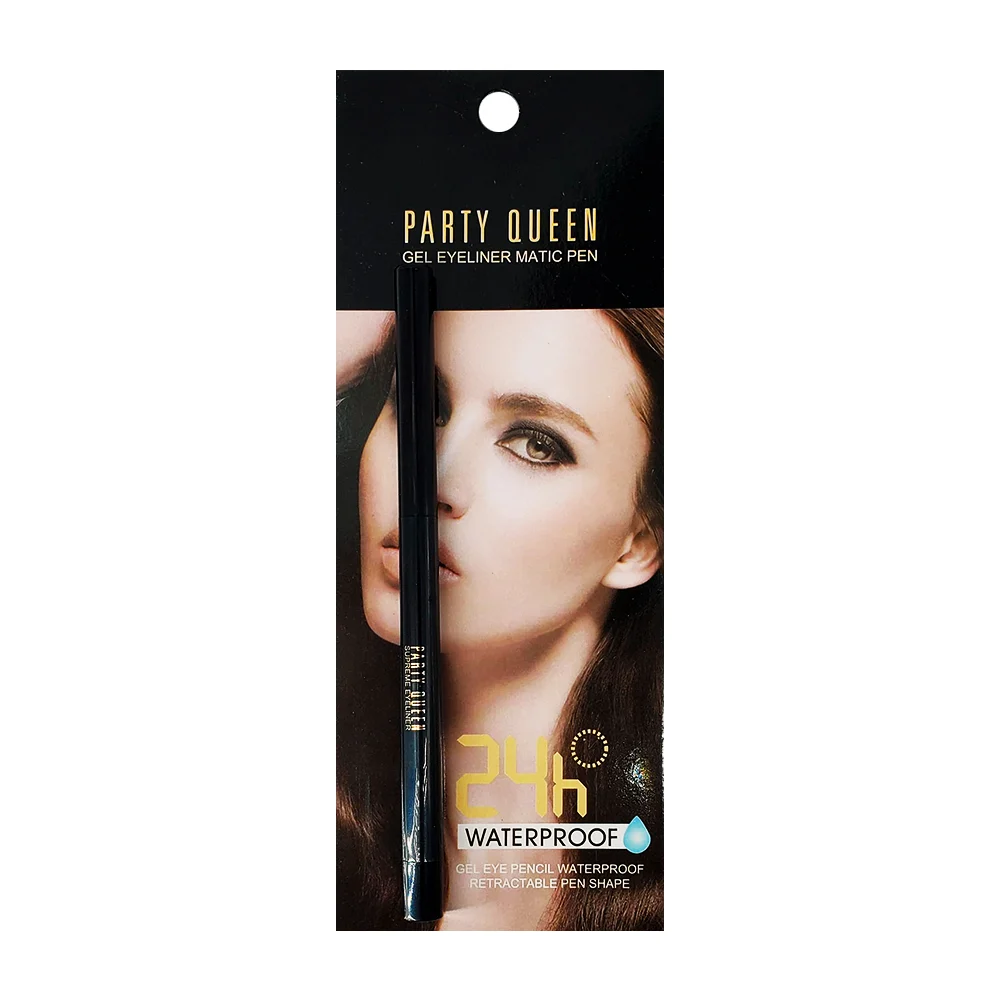 Delineador retráctil mágico party queen color negro para ojos 0.28g /…