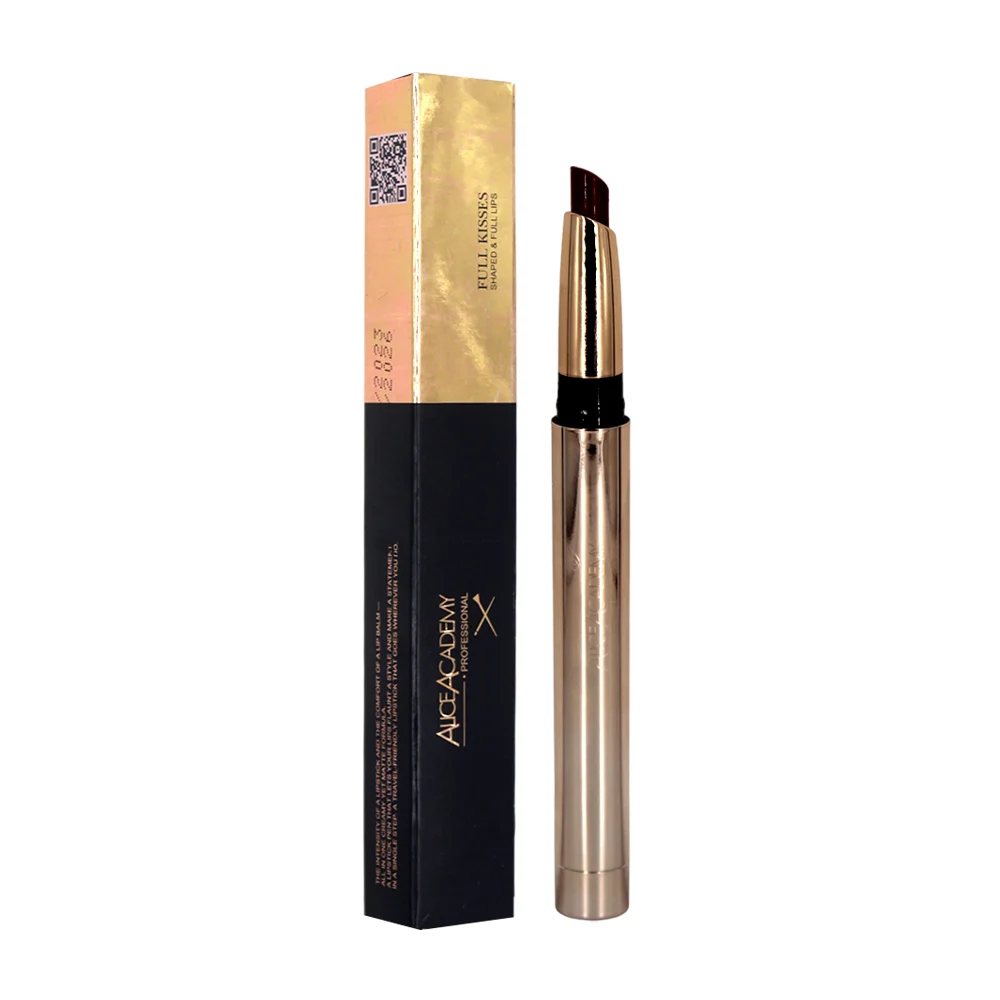 Lápiz labial en barra con estuche color dorado, variedad de tonos / a…