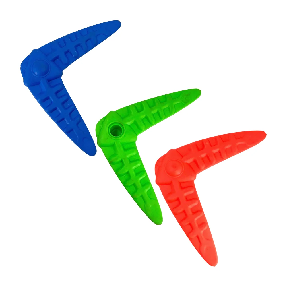 Juguete lanzador / boomerang de goma para mascota, variedad de colore…