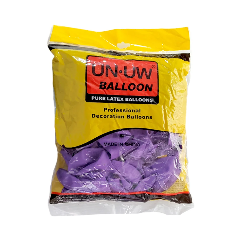 Paquete con 100 globos de 12 pulgadas de color liso, variedad de colo…