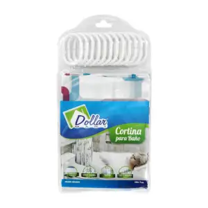Cortina para baño, impermeable, 12 ganchos para colgar de 180 x 180 c…