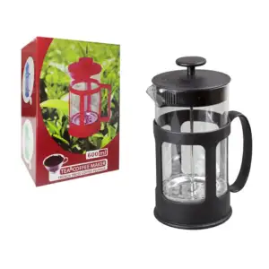Cafetera prensa francesa de cristal con capacidad de 600ml, variedad …