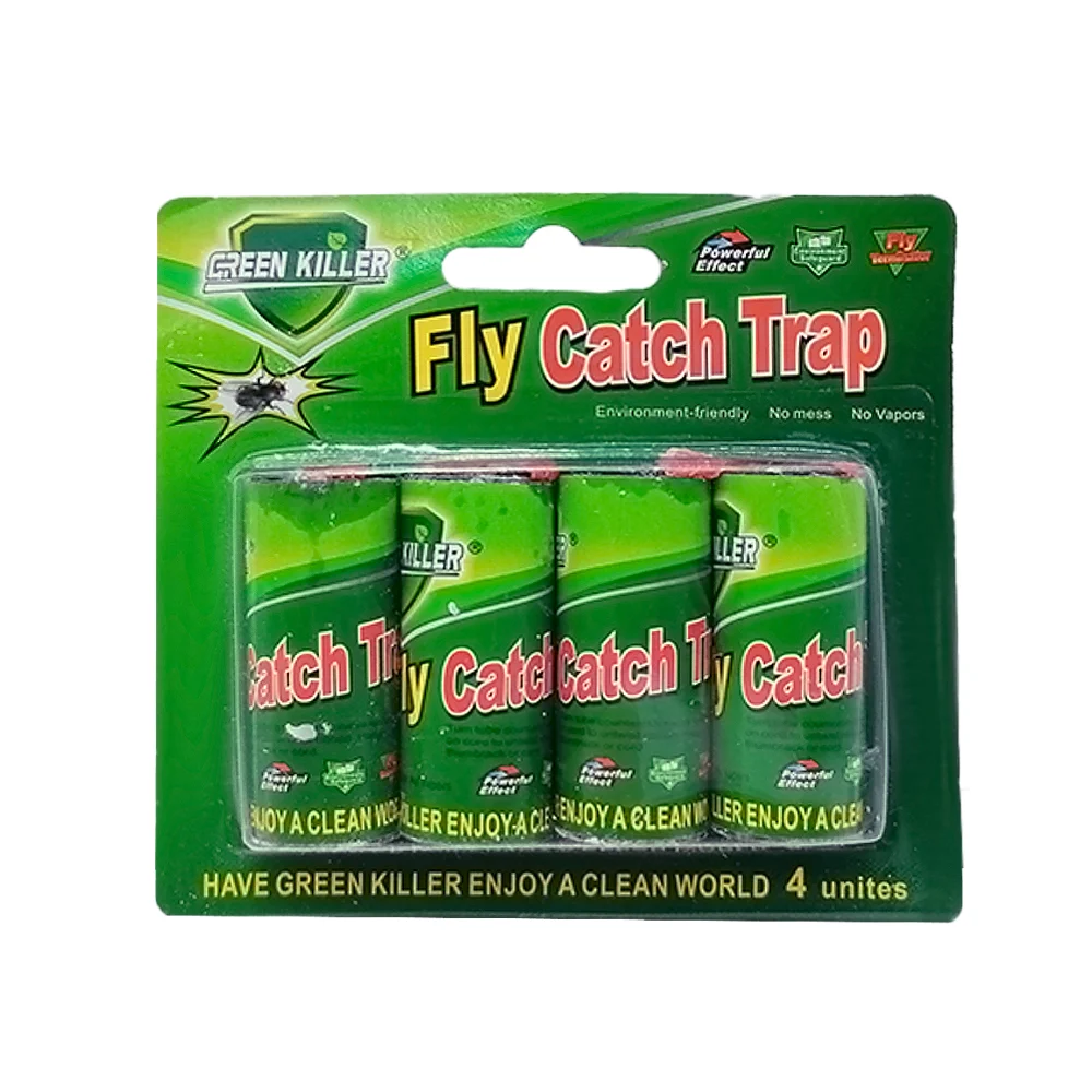 Blíster con 4 trampas pegajosas para moscas / fly catch trap / g882 /…