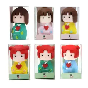 1pza Sacapuntas con diseño de muñeca, variedad de modelos / s-9709