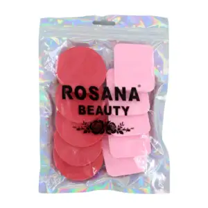 Paquete con 10 esponjas aplicadoras de maquillaje, variedad de colore…