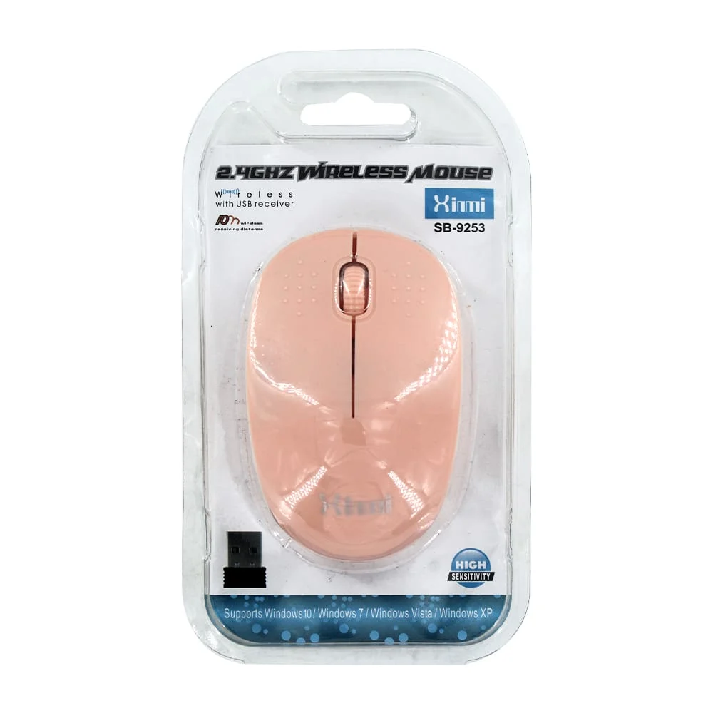 Mouse inalámbrico xinmi 2.4ghz, variedad de colores / sb-9252 / sb-92…