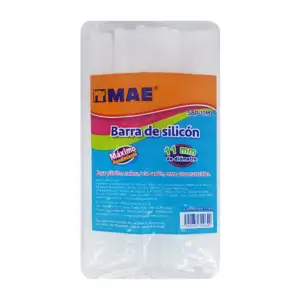 Paquete con barras de silicón transparente mae 25cm x 11mm, 1kg / sbp…