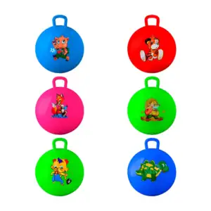 Pelota inflable infantil de 55 cm con asa - agarradera con estampado …