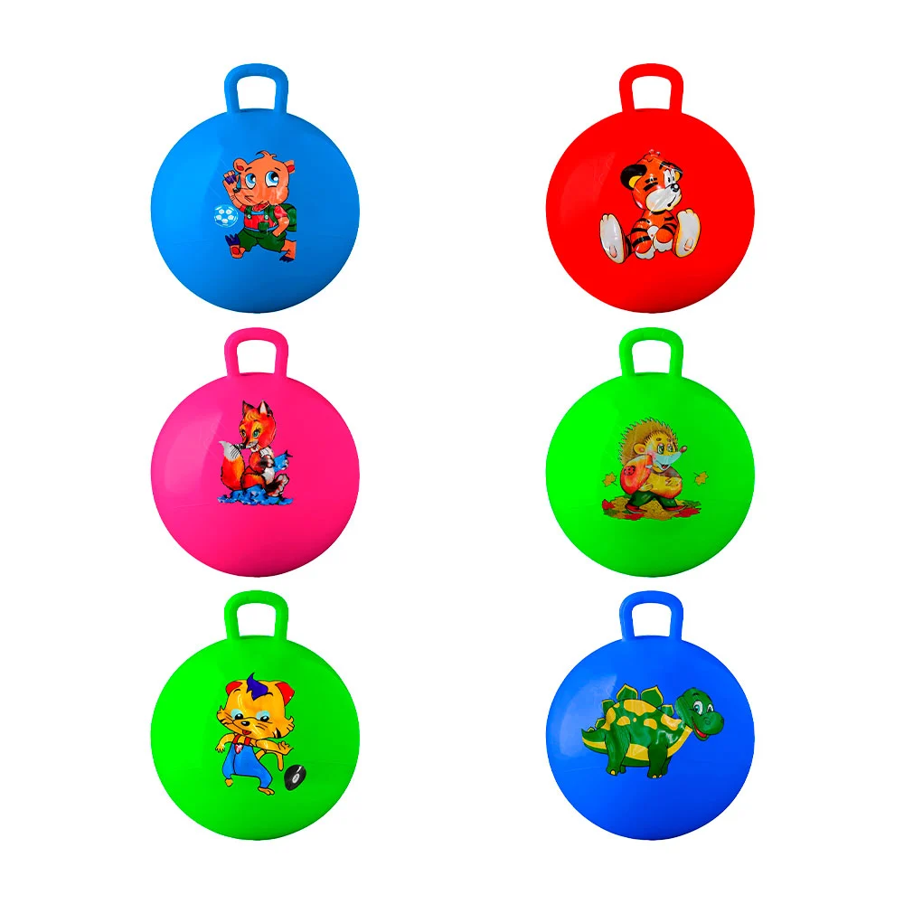 Pelota inflable infantil de 55 cm con asa - agarradera con estampado …