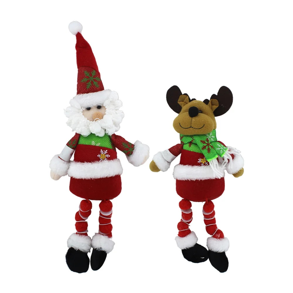 1pza Muñeco afelpado en forma de personaje navideño con relleno de as…