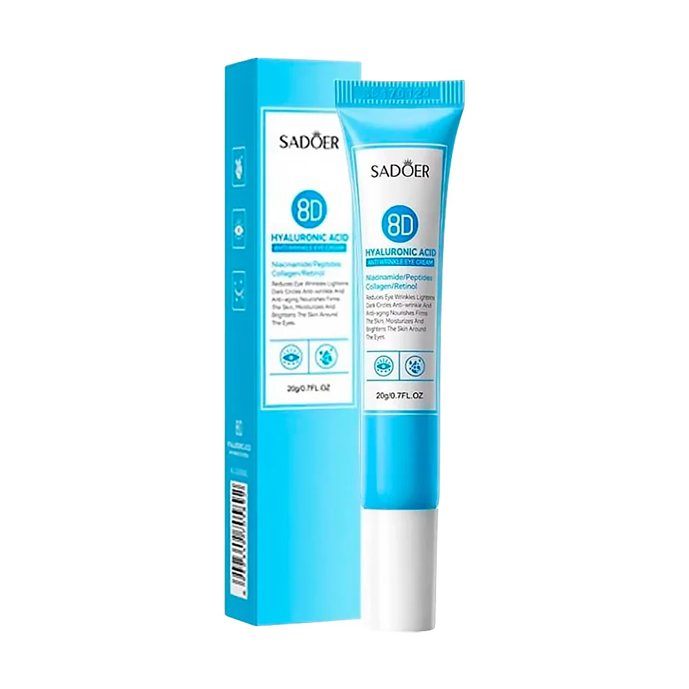 Crema para contorno de ojos sadoer con ácido hialurónico, aminoácidos…
