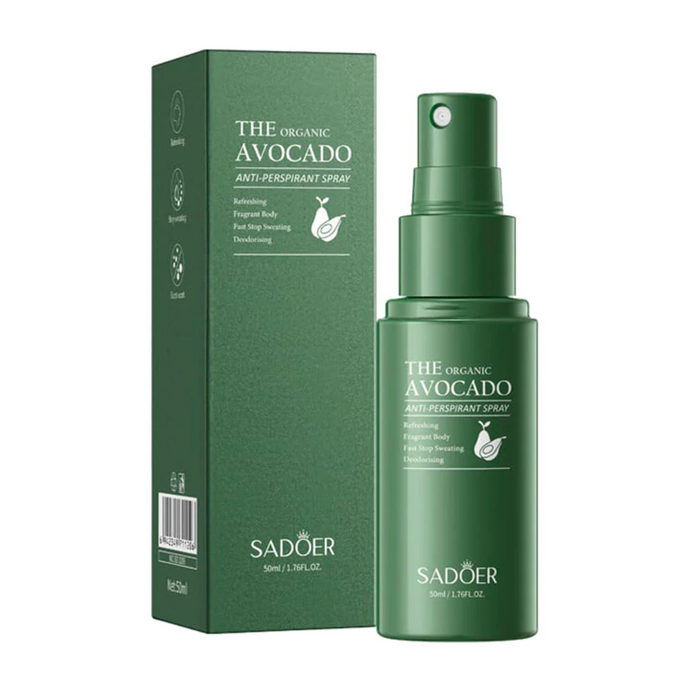Desodorante antitranspirante en spray sadoer con extracto de aguacate…