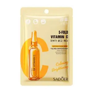 1pza mascarilla sadoer ultra antioxidante con extracto de vitamina c …